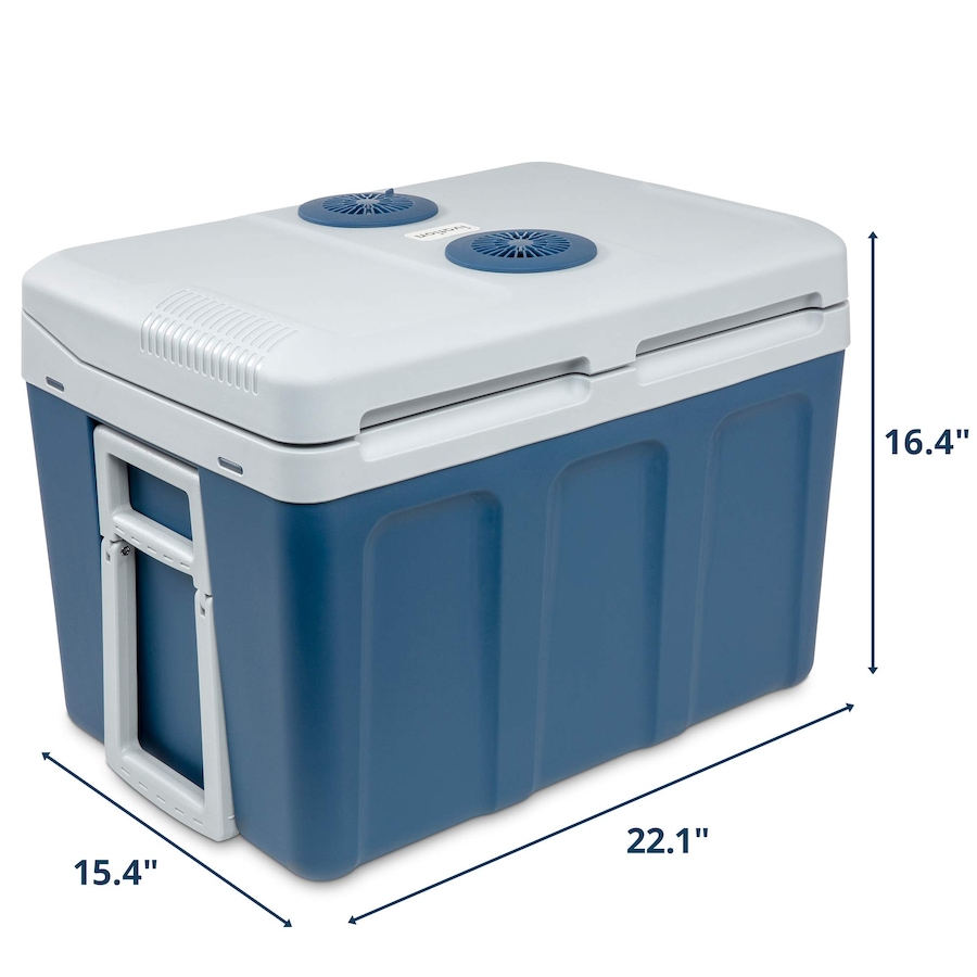 Image 870879_ALTMORE5.jpg, Product 870-879 / Price $289.99, Ivation Electric Cooler & Warmer, 45 L Portable Thermoelectric 12 Volt Cooler with Wheels - Blue from Ivation on TSC.ca's Kitchen department