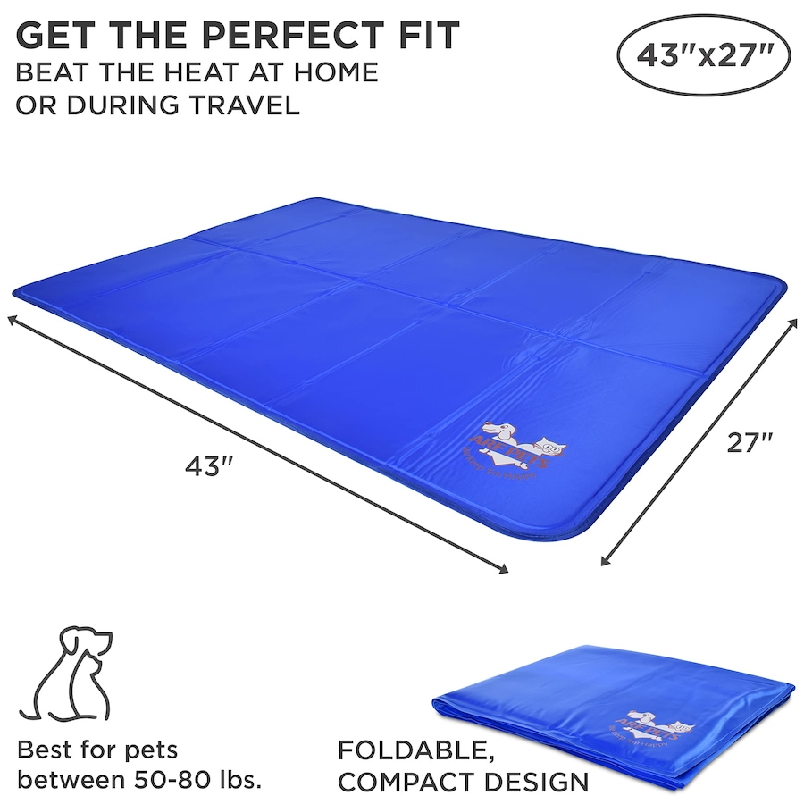 Image 870880_ALTMORE6.jpg, Product 870-880 / Price $79.99 - $109.99, Arf Pets Dog Cooling Mat 23”x35”, Durable, Non-Toxic Gel Dog Bed Mat for Kennels, Crates & Beds from Arf Pets on TSC.ca's Home & Garden department