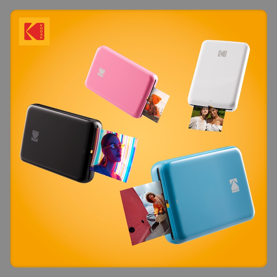 Image 870898_ALTMORE47.jpg, Product 870-898 / Price $109.99, Kodak Step Mobile Instant Photo Printer 2x3" (Blue), Compatible with iOS, Android & Bluetooth from Kodak on TSC.ca's Toys & Hobbies department