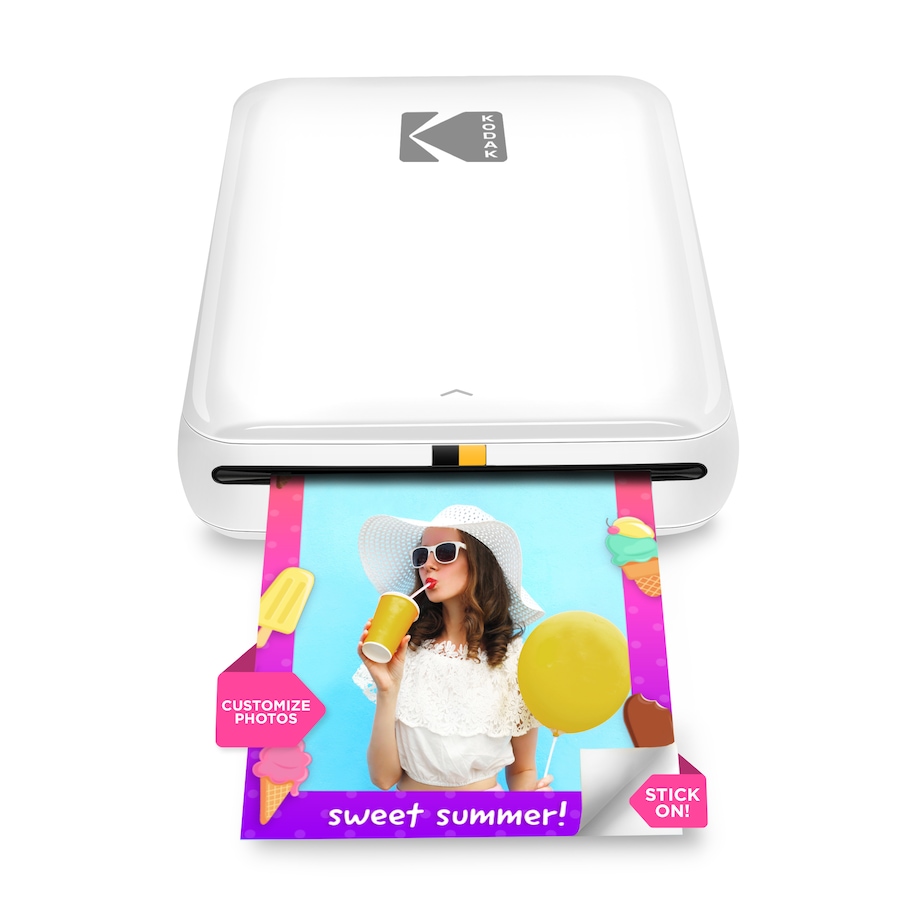 Image 870898_ST03.jpg, Product 870-898 / Price $109.99, Kodak Step Mobile Instant Photo Printer 2x3" (Blue), Compatible with iOS, Android & Bluetooth from Kodak on TSC.ca's Toys & Hobbies department