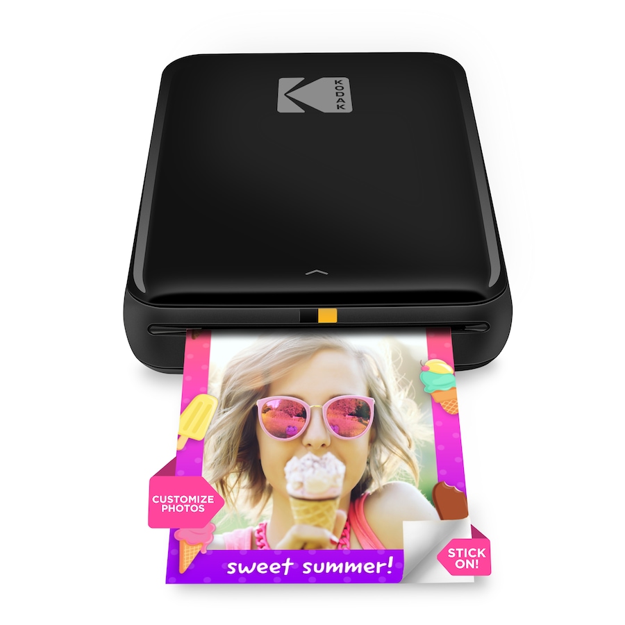 Image 870898_ST04.jpg, Product 870-898 / Price $109.99, Kodak Step Mobile Instant Photo Printer 2x3" (Blue), Compatible with iOS, Android & Bluetooth from Kodak on TSC.ca's Toys & Hobbies department