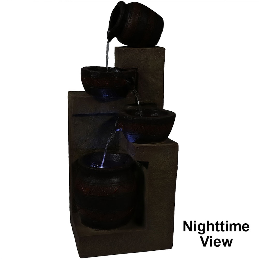 Image 872871_ALTMORE8.jpg, Product 872-871 / Price $493.05, Cascading Terra Bowls Solar Fountain from Sunnydaze Décor on TSC.ca's Home & Garden department