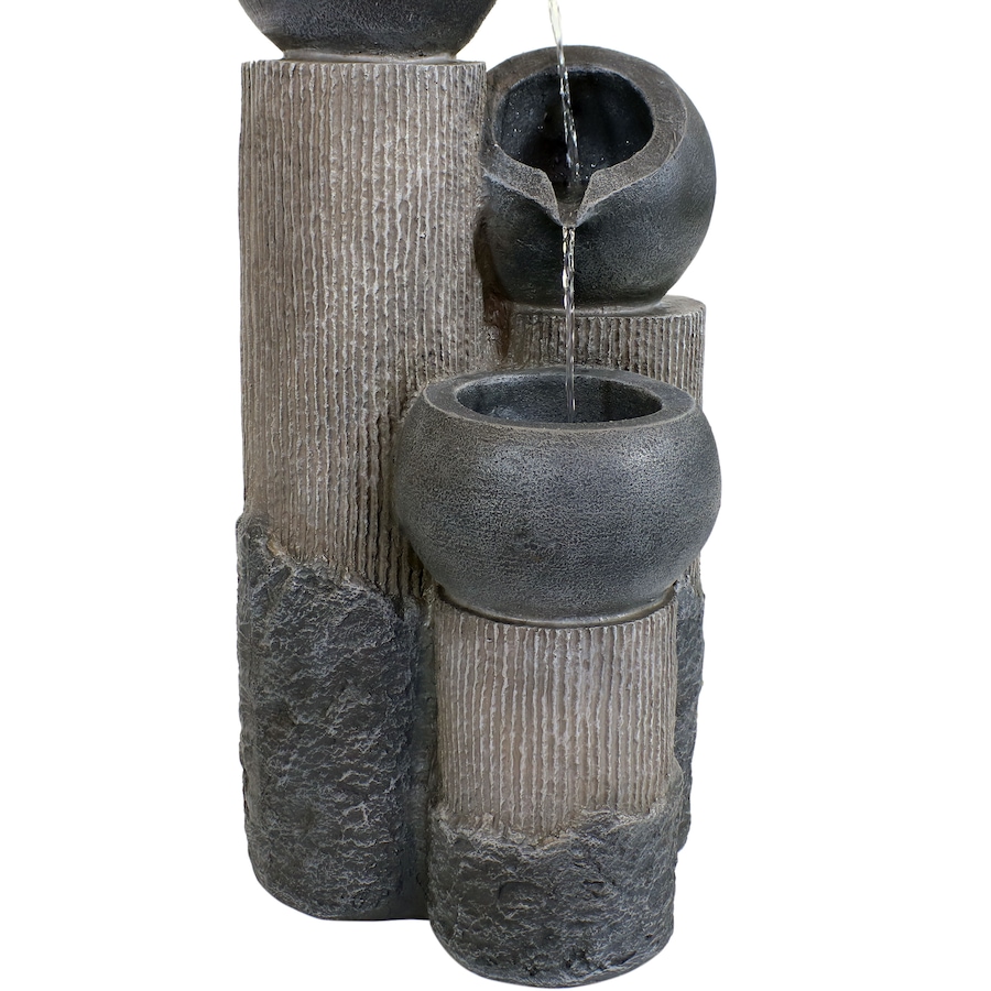 Image 872878_ALTMORE17.jpg, Product 872-878 / Price $487.05, Tiered Cascading Cups Solar Water Fountain with Battery Backup - 31-Inch from Sunnydaze Décor on TSC.ca's Home & Garden department
