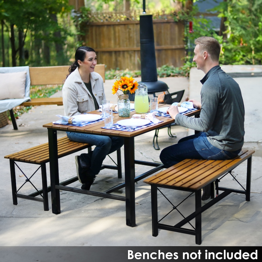 Image 872910_ALTMORE11.jpg, Product 872-910 / Price $804.25, European Chestnut Wood Dining Table from Sunnydaze Décor on TSC.ca's Home & Garden department