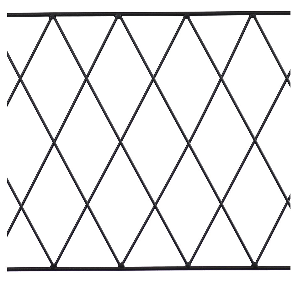 Image 872937_ALTMORE4.jpg, Product 872-937 / Price $276.45, Argyle Diamond Iron Patio Bench - Black from Sunnydaze Décor on TSC.ca's Home & Garden department
