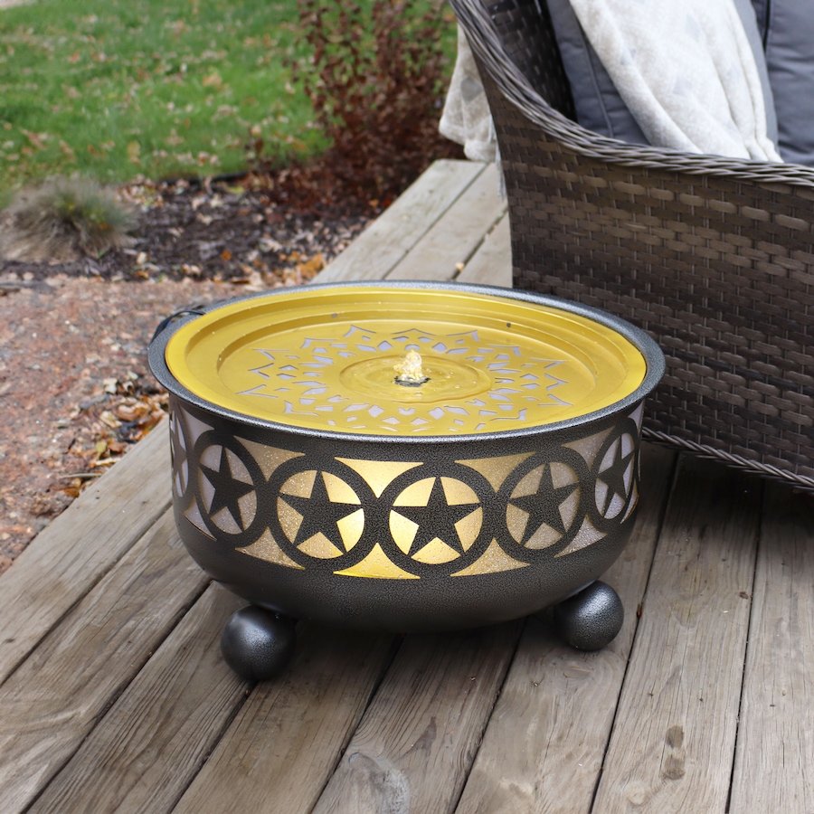 Image 872979_ALTMORE1.jpg, Product 872-979 / Price $368.05, All Star Galvanized Iron Bowl Fountain with LED Lights from Sunnydaze Décor on TSC.ca's Home & Garden department