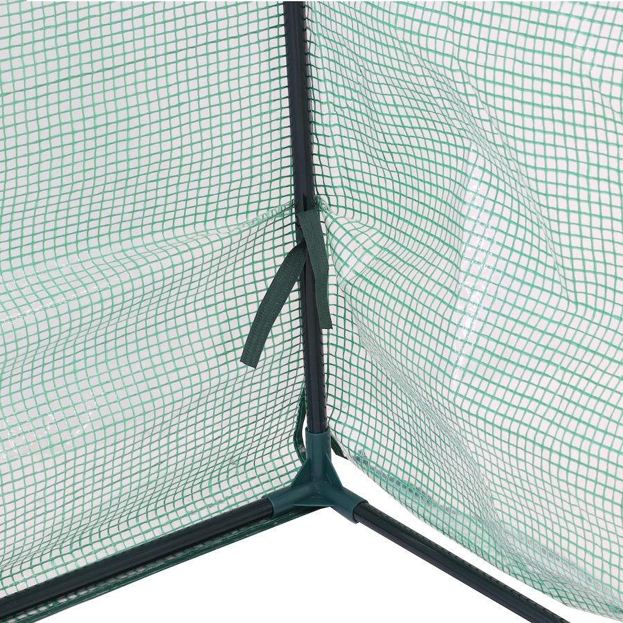 Image 872988_ALTMORE16.jpg, Product 872-988 / Price $114.05, Mini Slanted Cloche Greenhouse with Zippered Doors - Green from Sunnydaze Décor on TSC.ca's Home & Garden department