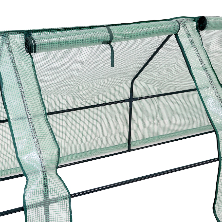 Image 873024_ALTMORE4.jpg, Product 873-024 / Price $129.05, Seedling Cloche Mini Greenhouse with Zippered Doors - Green from Sunnydaze Décor on TSC.ca's Home & Garden department