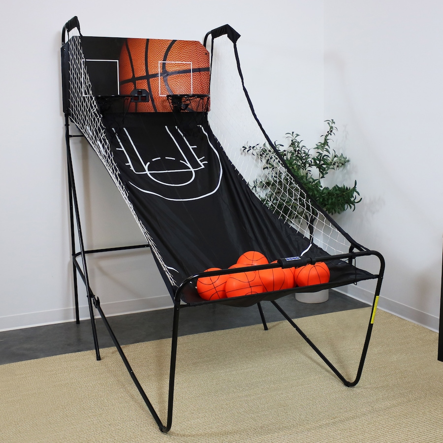 Image 873036_ALTMORE1.jpg, Product 873-036 / Price $283.45, 2-Player Indoor Basketball Game with Electronic Scorer from Sunnydaze Décor on TSC.ca's Home & Garden department
