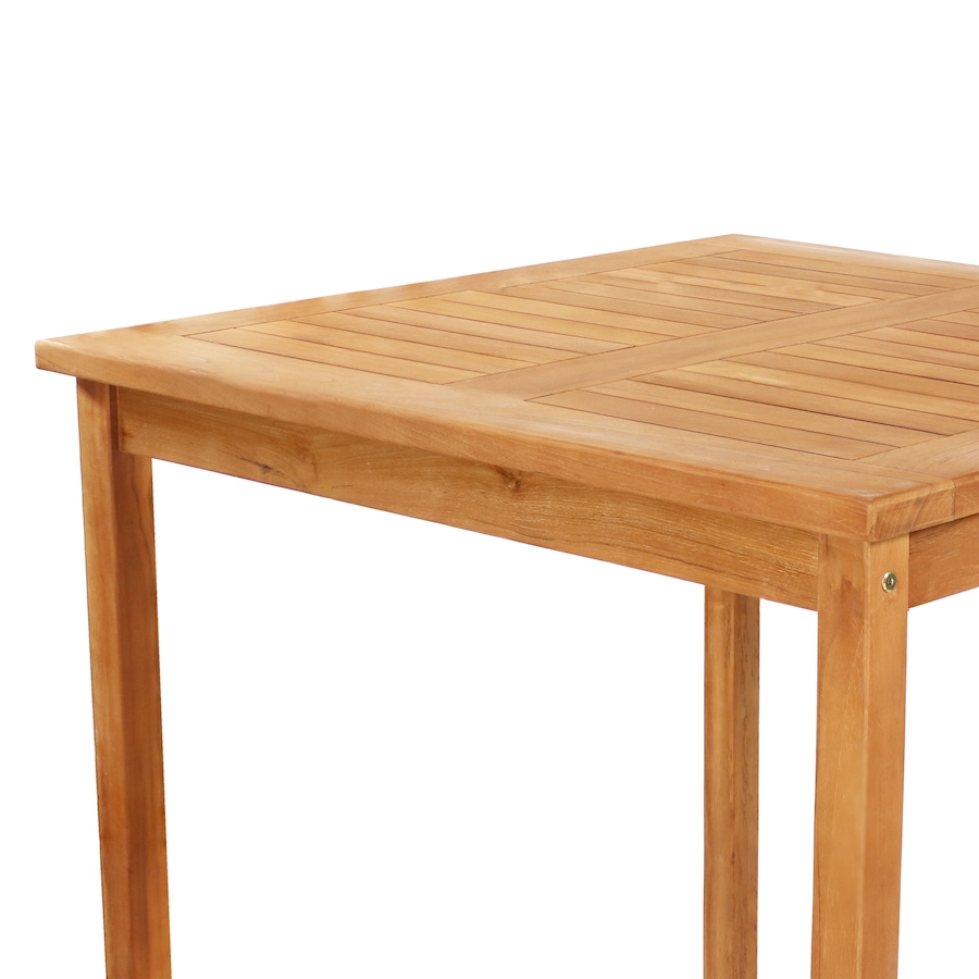 Image 873039_ALTMORE4.jpg, Product 873-039 / Price $415.35, Teak Wood Square Outdoor Bar Table from Sunnydaze Décor on TSC.ca's Home & Garden department