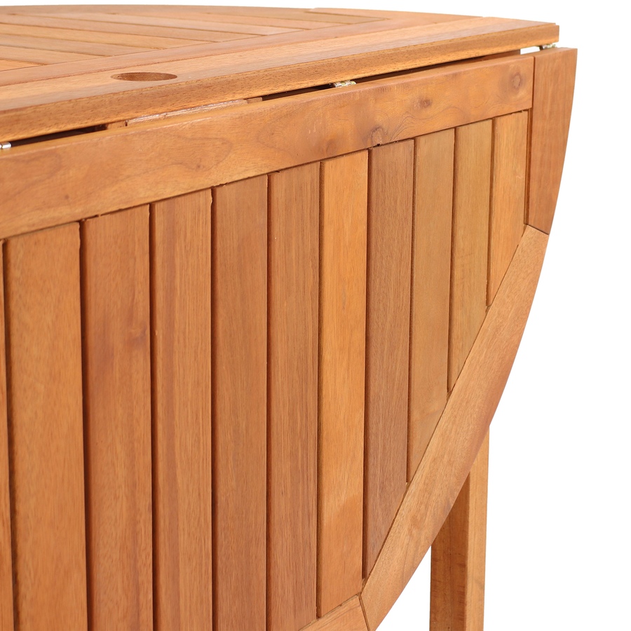 Image 873077_ALTMORE4.jpg, Product 873-077 / Price $451.45, Malaysian Hardwood Gateleg Patio Table - Teak Oil Finish from Sunnydaze Décor on TSC.ca's Home & Garden department
