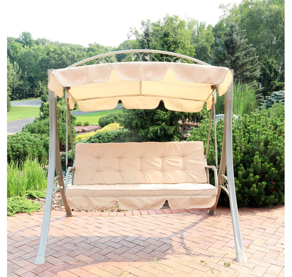 Home & Garden Outdoor Living Outdoor Furniture 3Person Steel