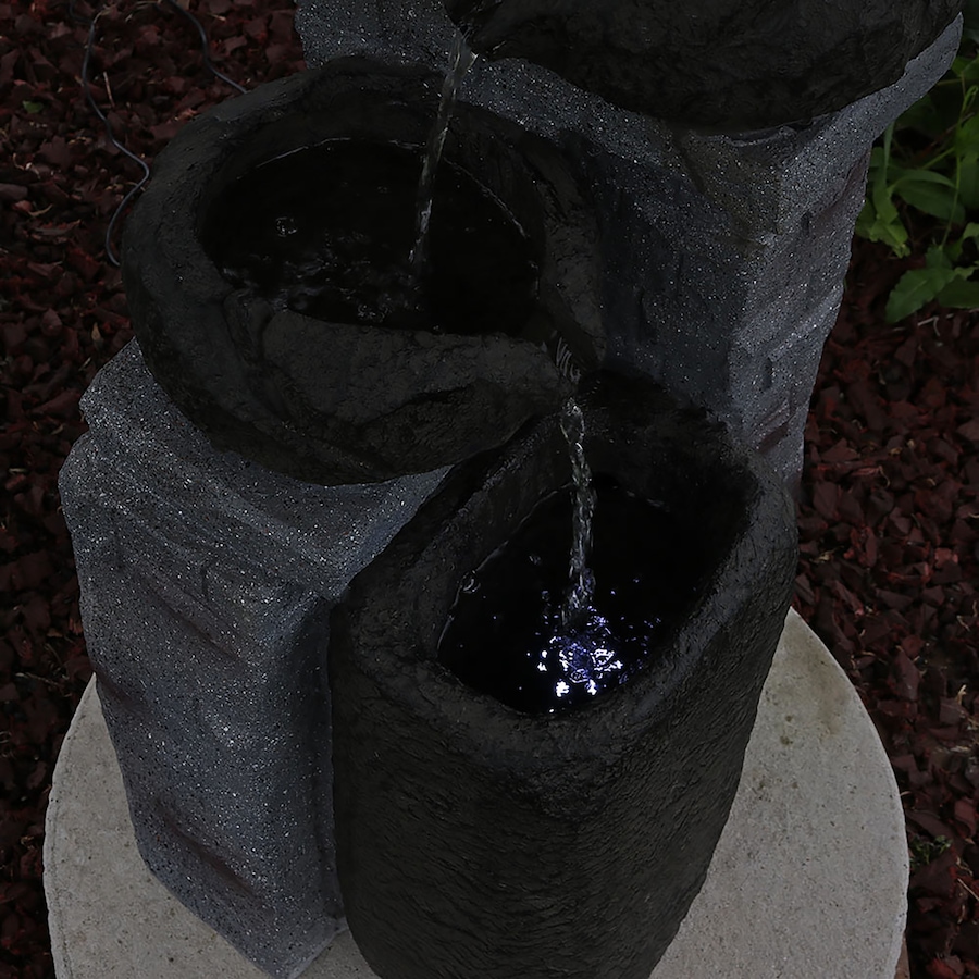 Image 873139_ALTMORE12.jpg, Product 873-139 / Price $493.05, Cascading Stone Bowls Solar Fountain from Sunnydaze Décor on TSC.ca's Home & Garden department