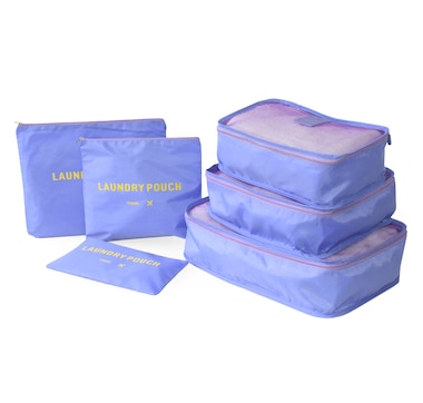 Nicci 6 Piece Set Luggage Organizer
