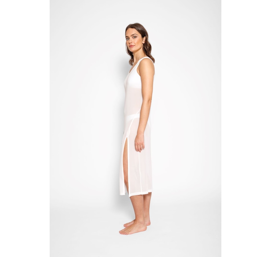 Image 873180_ALTMORE12.jpg, Product 873-180 / Price $60.00, Escape Mesh Slip Midi Tank Dress from Koy Resort on TSC.ca's Fashion department