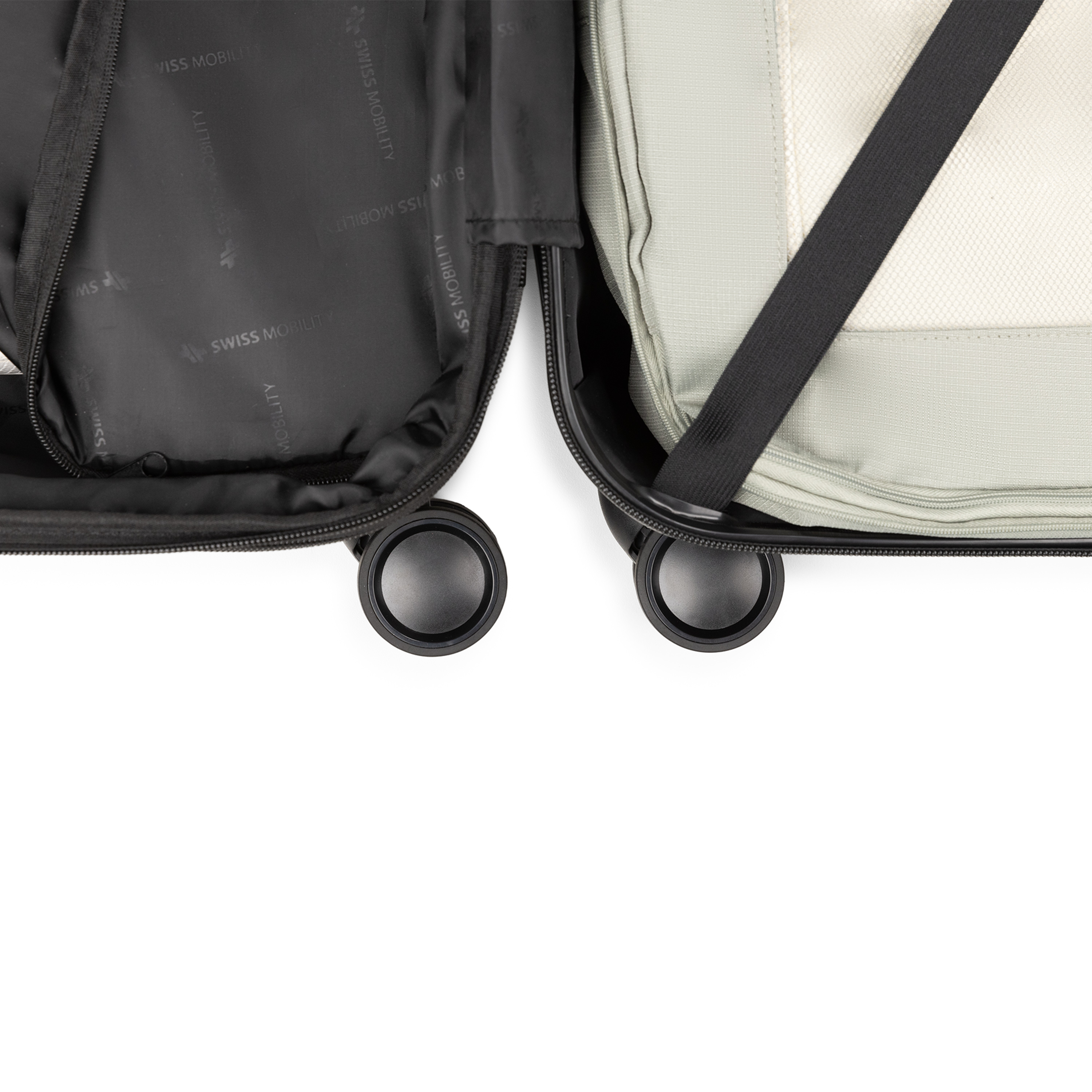 Swiss Mobility - SFO 3 Piece Hardside Luggage Set with Expansion