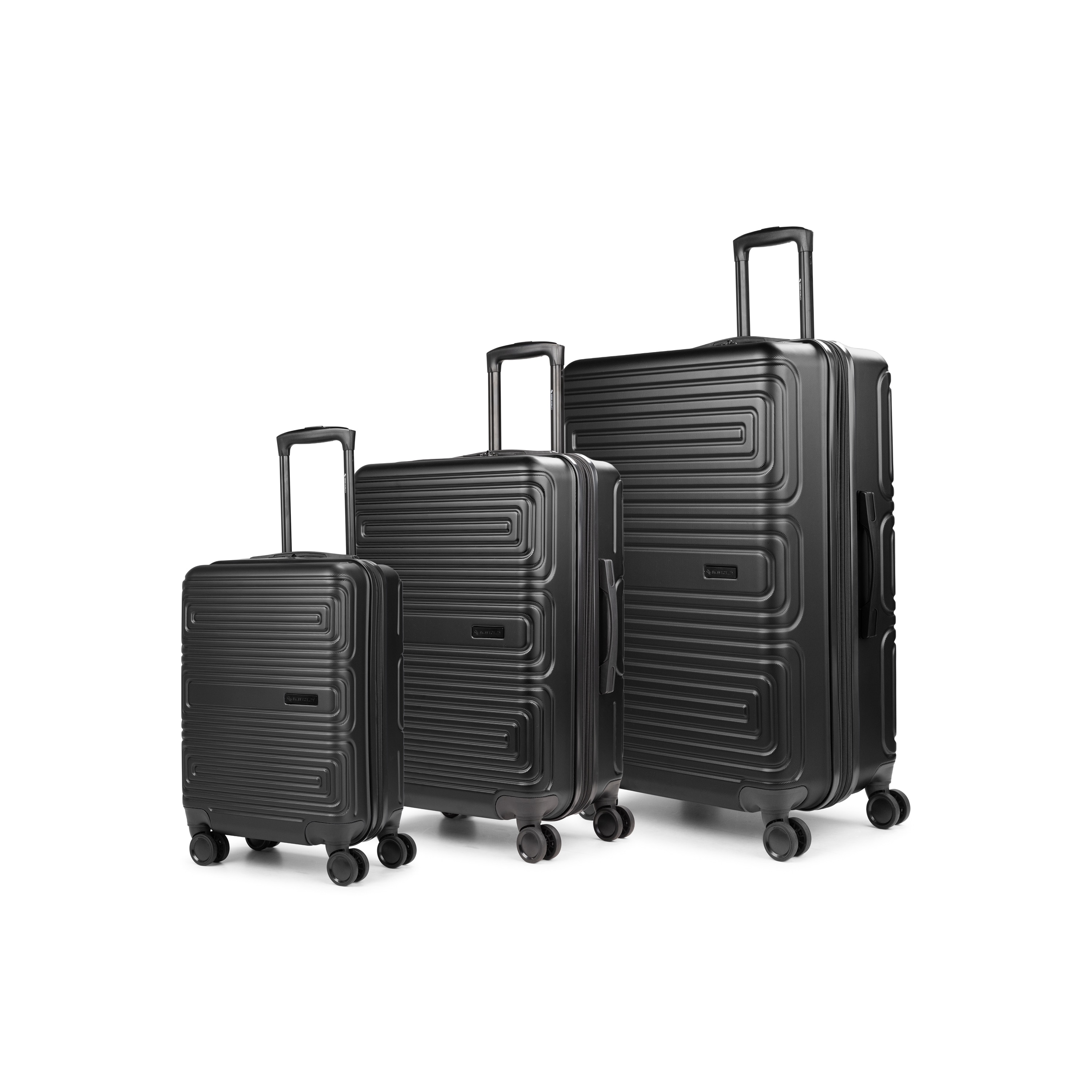 Swiss Mobility - SFO 3 Piece Hardside Luggage Set with Expansion