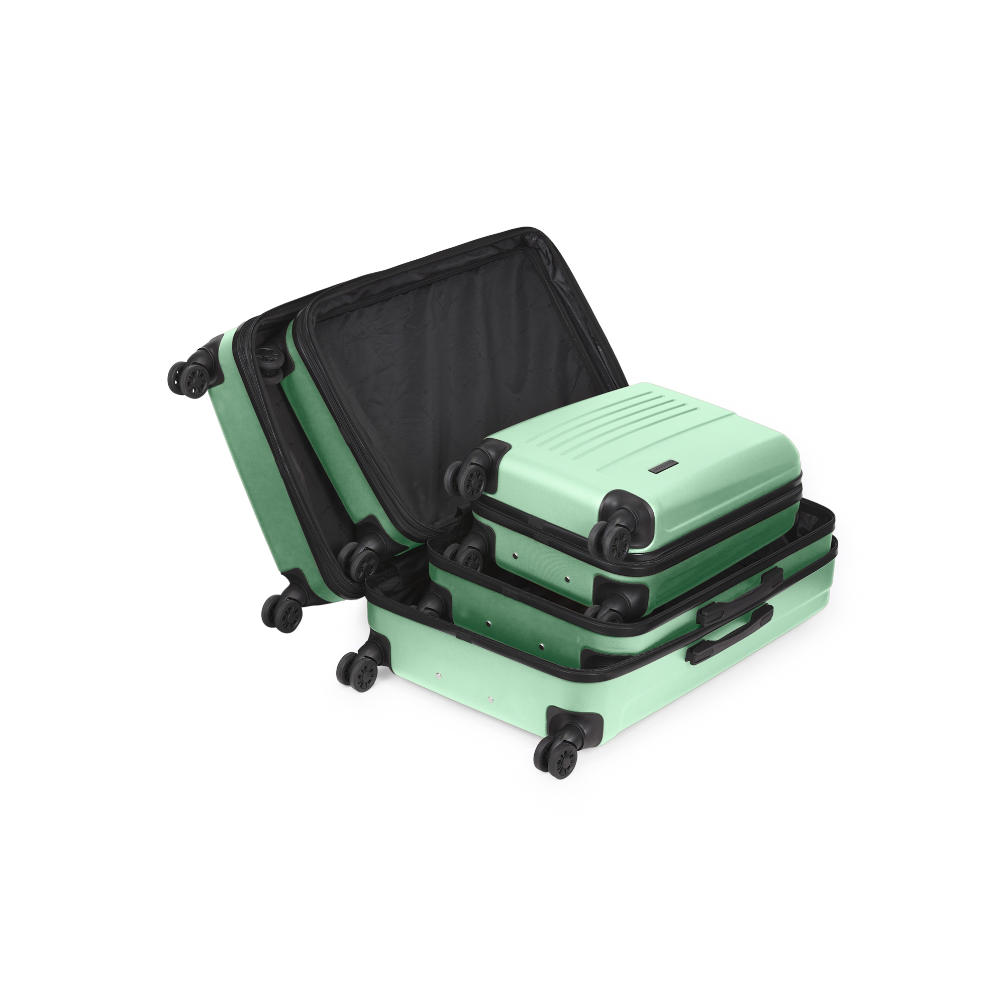 Swiss Mobility SAN 3 Piece Hardside Luggage Set with Expansion