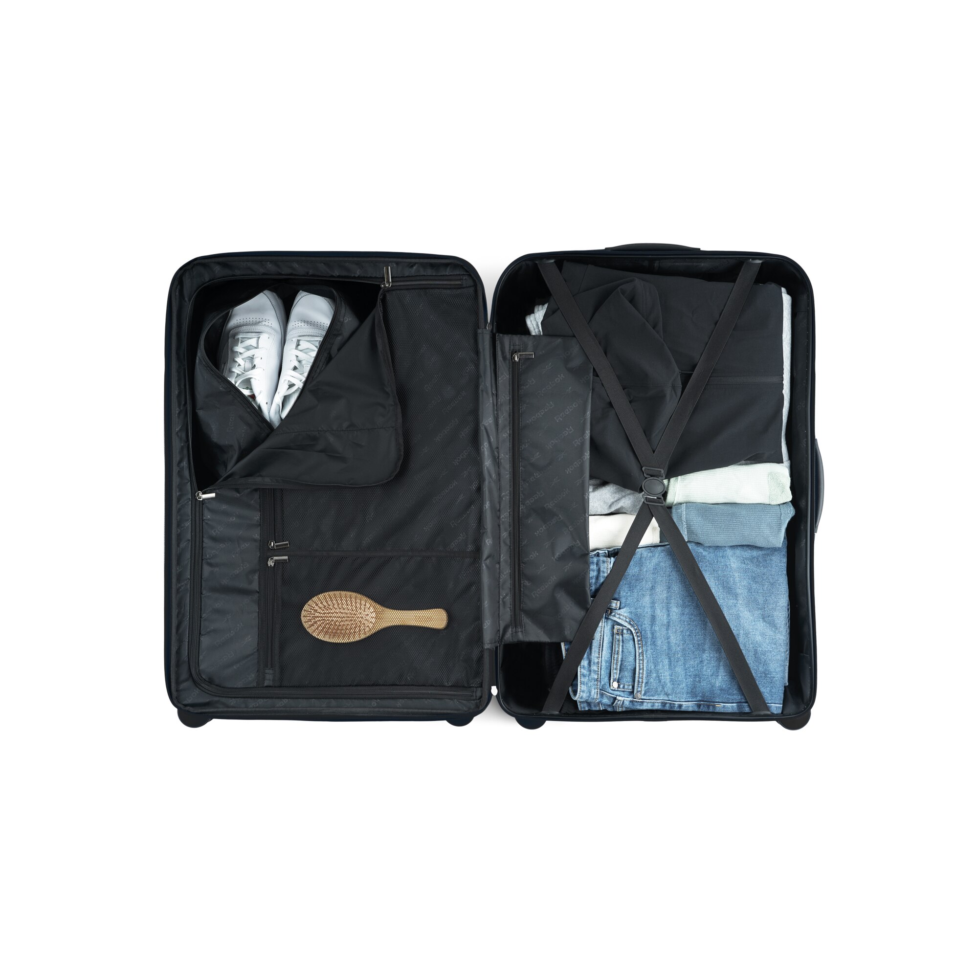 Reebok - Go Hardside Large Check-in Luggage with Extension