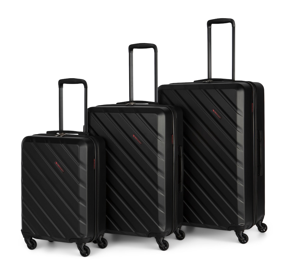 Image 873243_ST03.jpg, Product 873-243 / Price $500.00, Swiss Mobility - AHB 3 Piece Hardside Luggage Set with Extension from Swiss Mobility on TSC.ca's Home & Garden department