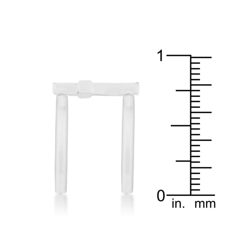 Image 873406_ALTMORE7.jpg, Product 873-406 / Price $155.75 - $165.95, Francis 0.08ct CZ Contemporary Cross Ring from Avera Group on TSC.ca's Jewellery department