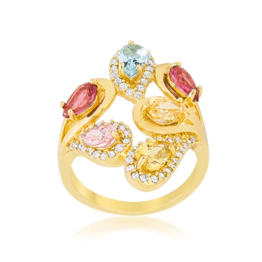 Image 873683_ST01.jpg, Product 873-683 / Price $179.46, Multi-Color Cocktail Ring from Avera Group on TSC.ca's Jewellery department