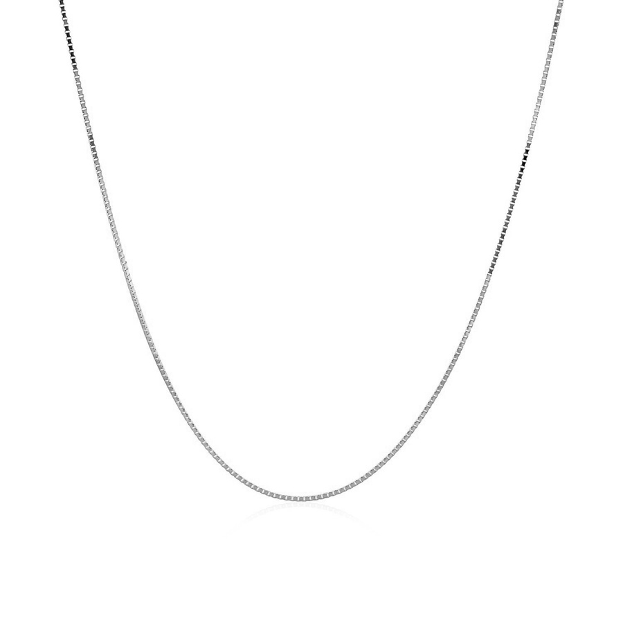 Image 876028_ALTMORE1.jpg, Product 876-028 / Price $959.36 - $1,149.56, 14K White Gold Classic Box Chain 0.6Mm from Avera Group on TSC.ca's Jewellery department