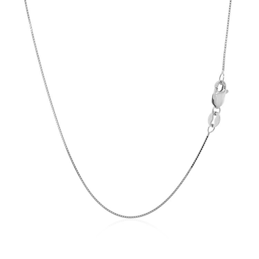 Image 876028_ALTMORE2.jpg, Product 876-028 / Price $959.36 - $1,149.56, 14K White Gold Classic Box Chain 0.6Mm from Avera Group on TSC.ca's Jewellery department
