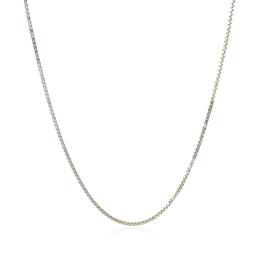 Image 877681_ALTMORE1.jpg, Product 877-681 / Price $1,052.63 - $1,526.93, 10k White Gold Classic Box Chain 0.8mm from Avera Group on TSC.ca's Jewellery department