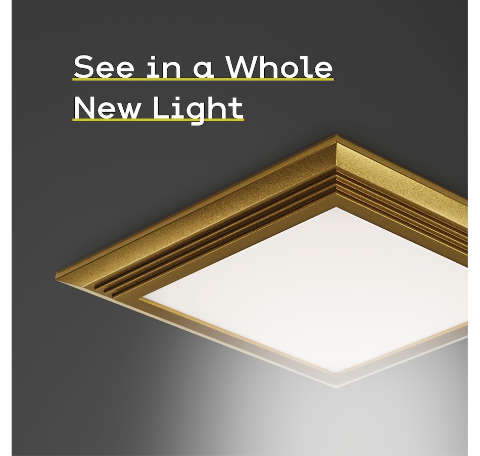 Image 877985_ALTMORE5.jpg, Product 877-985 / Price $32.00, Next Glow Ultra Slim 7" LED Ceiling Light Fixture, 3000K Square, Dimmable Flush Mount Light, Black from Next Glow on TSC.ca's Home & Garden department