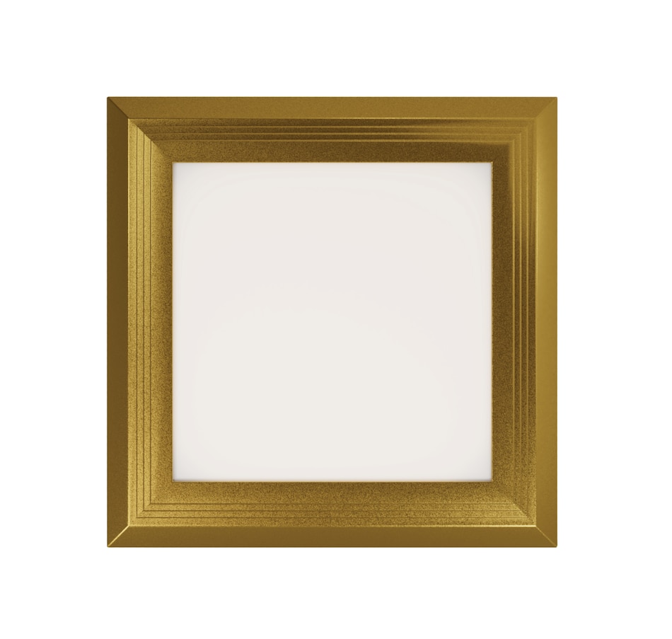 Image 877985_ALTMORE8.jpg, Product 877-985 / Price $32.00, Next Glow Ultra Slim 7" LED Ceiling Light Fixture, 3000K Square, Dimmable Flush Mount Light, Black from Next Glow on TSC.ca's Home & Garden department