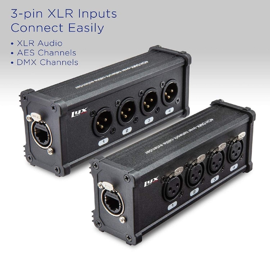 Image 878011_ALTMORE2.jpg, Product 878-011 / Price $74.99, LyxPro 4 Channel XLR Splitter Box, Cable Breakout Male & Female to RJ45 Ethercon from LyxPro on TSC.ca's Toys & Hobbies department