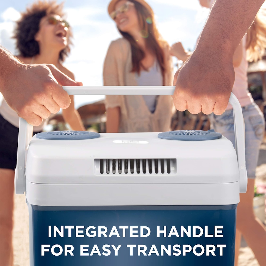 Image 878031_ALTMORE5.jpg, Product 878-031 / Price $159.99, Ivation Electric Cooler & Warmer, 25 L Portable Thermoelectric 12 Volt Cooler with Handle - Blue from Ivation on TSC.ca's Kitchen department