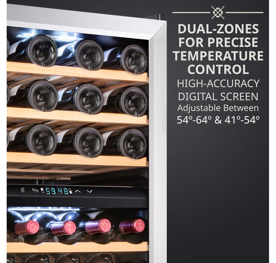 Kitchen Appliances Fridge Ivation 43 Bottle Freestanding Wine