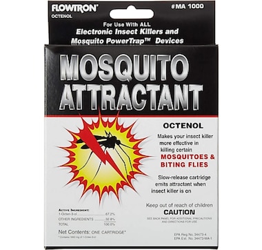 Flowtron Octenol Mosquito Attractant Cartridge, Compatible with BK-15, BK-40, BK-80, MC-9000, FC-8800