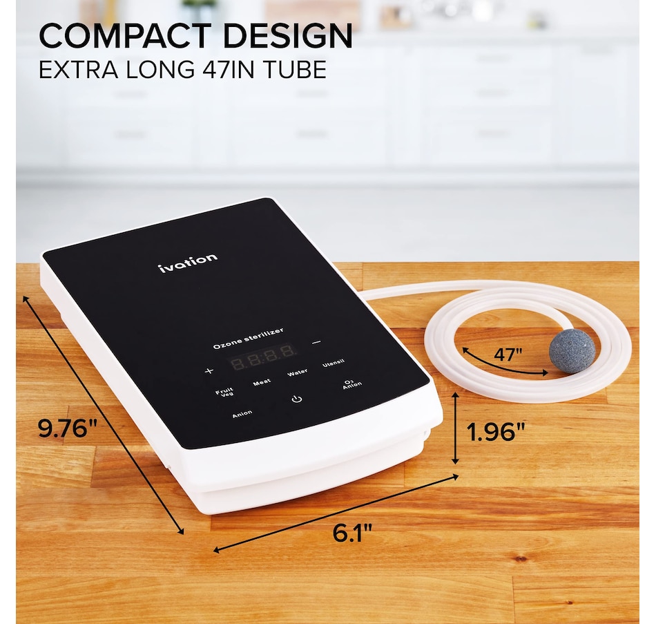 Image 878077_ALTMORE6.jpg, Product 878-077 / Price $59.99, Ivation Multipurpose Ozone Sterilizer for Air & Water, Portable Deodorizing & Disinfecting System from Ivation on TSC.ca's department