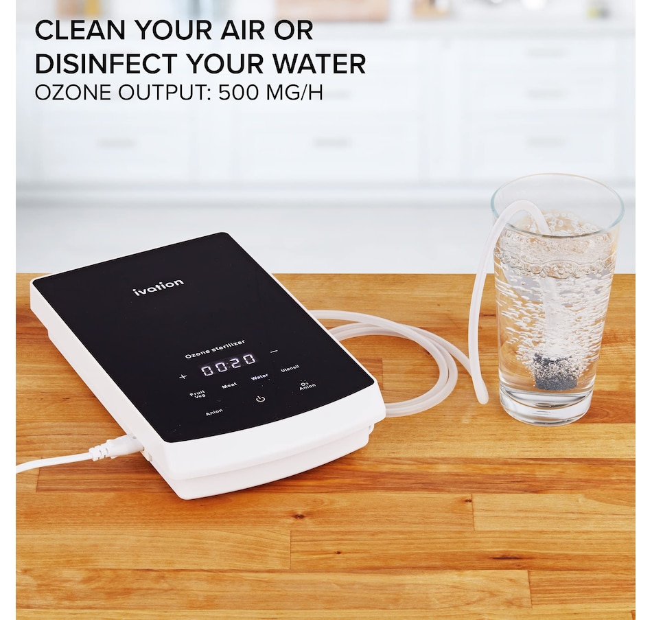 Image 878077_ALTMORE7.jpg, Product 878-077 / Price $59.99, Ivation Multipurpose Ozone Sterilizer for Air & Water, Portable Deodorizing & Disinfecting System from Ivation on TSC.ca's department