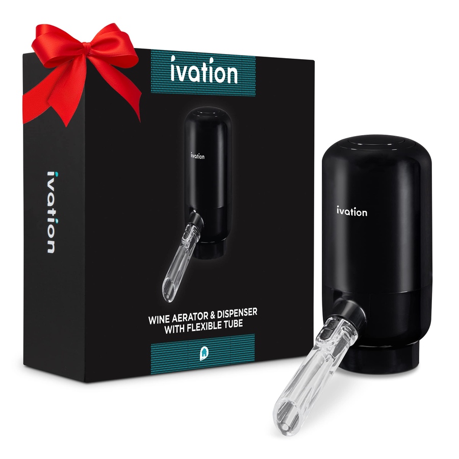 Image 878105_ALTMORE6.jpg, Product 878-105 / Price $49.99, Ivation Wine Aerator & Wine Dispenser with Flexible Tube, Battery-Operated Wine Aerator Pourer Spout from Ivation on TSC.ca's Kitchen department