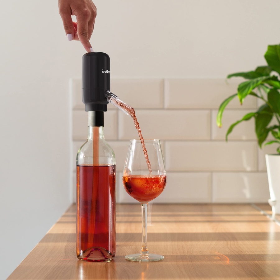 Image 878105_ALTMORE7.jpg, Product 878-105 / Price $49.99, Ivation Wine Aerator & Wine Dispenser with Flexible Tube, Battery-Operated Wine Aerator Pourer Spout from Ivation on TSC.ca's Kitchen department