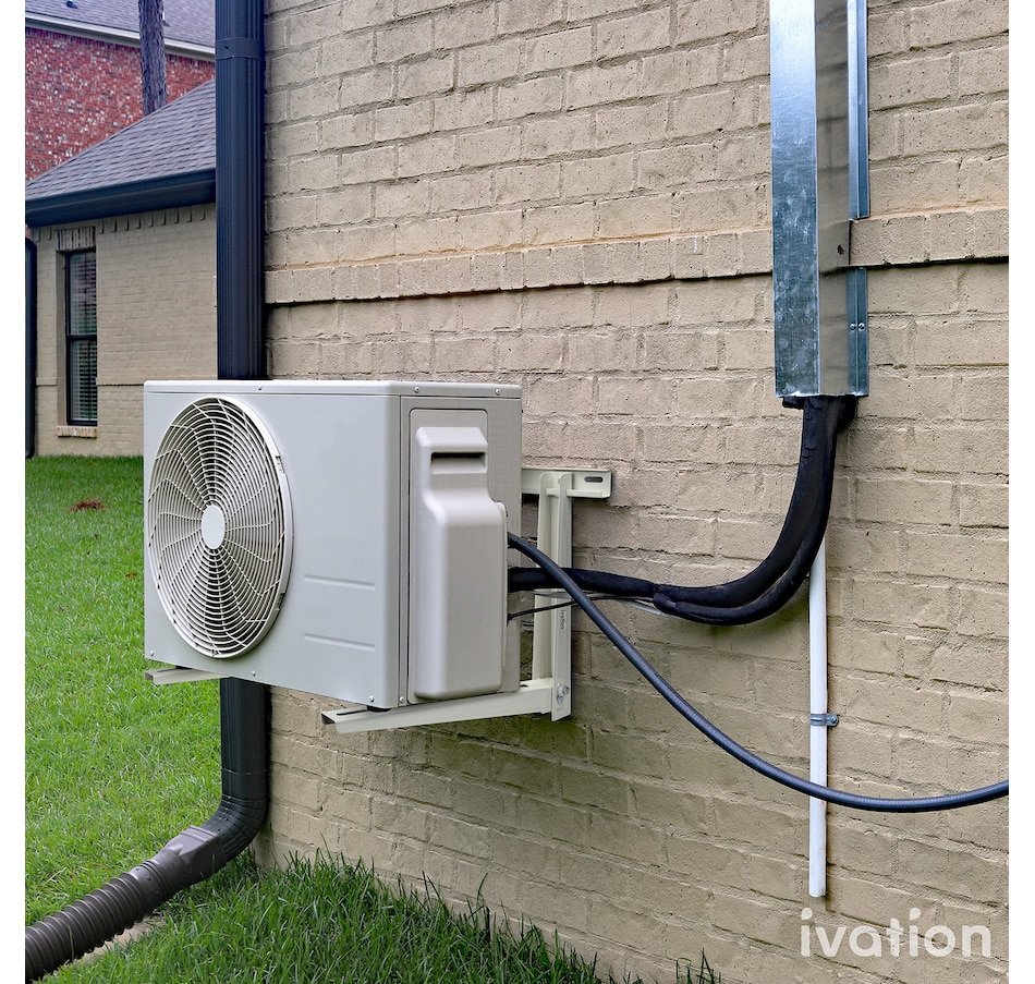 Image 878117_ALTMORE3.jpg, Product 878-117 / Price $129.99, Ivation Outdoor Split Air Conditioner Bracket, Heavy-Duty Wall Mount Universal AC Support Bracket from Ivation on TSC.ca's department