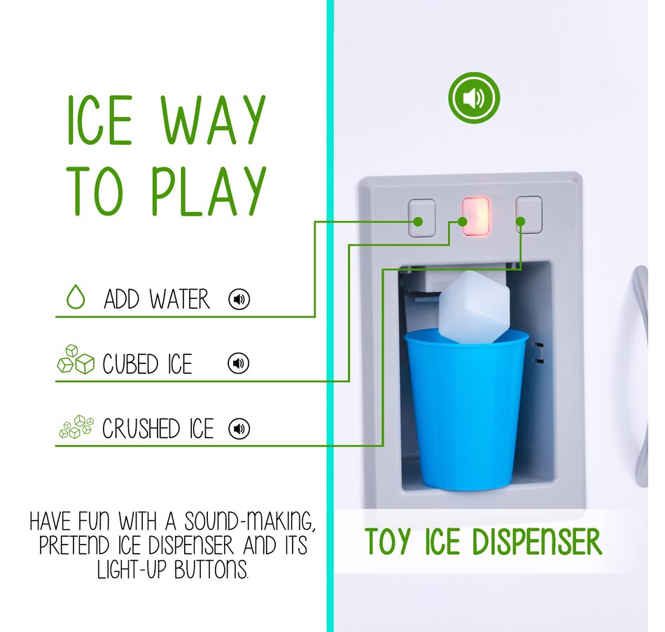 Image 878127_ALTMORE4.jpg, Product 878-127 / Price $259.99, Lil' Jumbl Premium Kids Kitchen Set, Wooden Pretend Play Kitchen with Sounds & Accessories - White from Jumbl on TSC.ca's Toys & Hobbies department