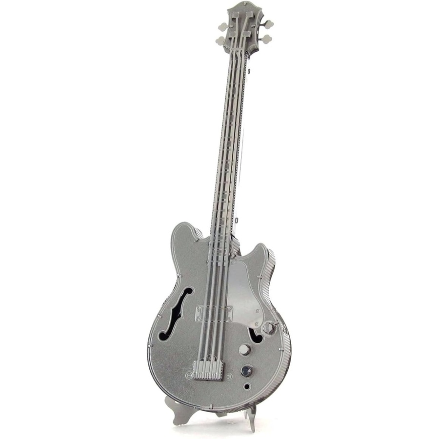 Image 879455.jpg, Product 879-455 / Price $14.99, Metal Earth Electric Bass Guitar 3D Metal Model Kit Fascinations from Tradeopia on TSC.ca's Toys & Hobbies department
