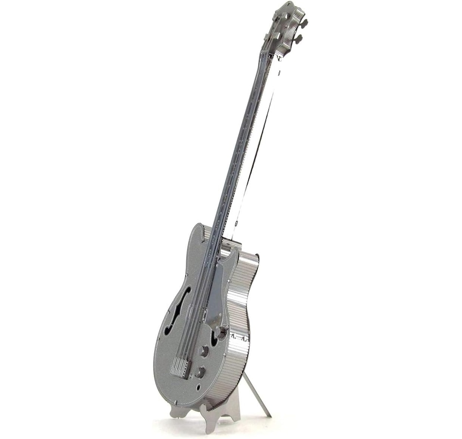 Image 879455_ALTMORE2.jpg, Product 879-455 / Price $16.99, Metal Earth Electric Bass Guitar 3D Metal Model Kit Fascinations from Tradeopia on TSC.ca's Toys & Hobbies department