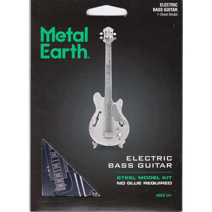 Image 879455_ALTMORE5.jpg, Product 879-455 / Price $14.99, Metal Earth Electric Bass Guitar 3D Metal Model Kit Fascinations from Tradeopia on TSC.ca's Toys & Hobbies department