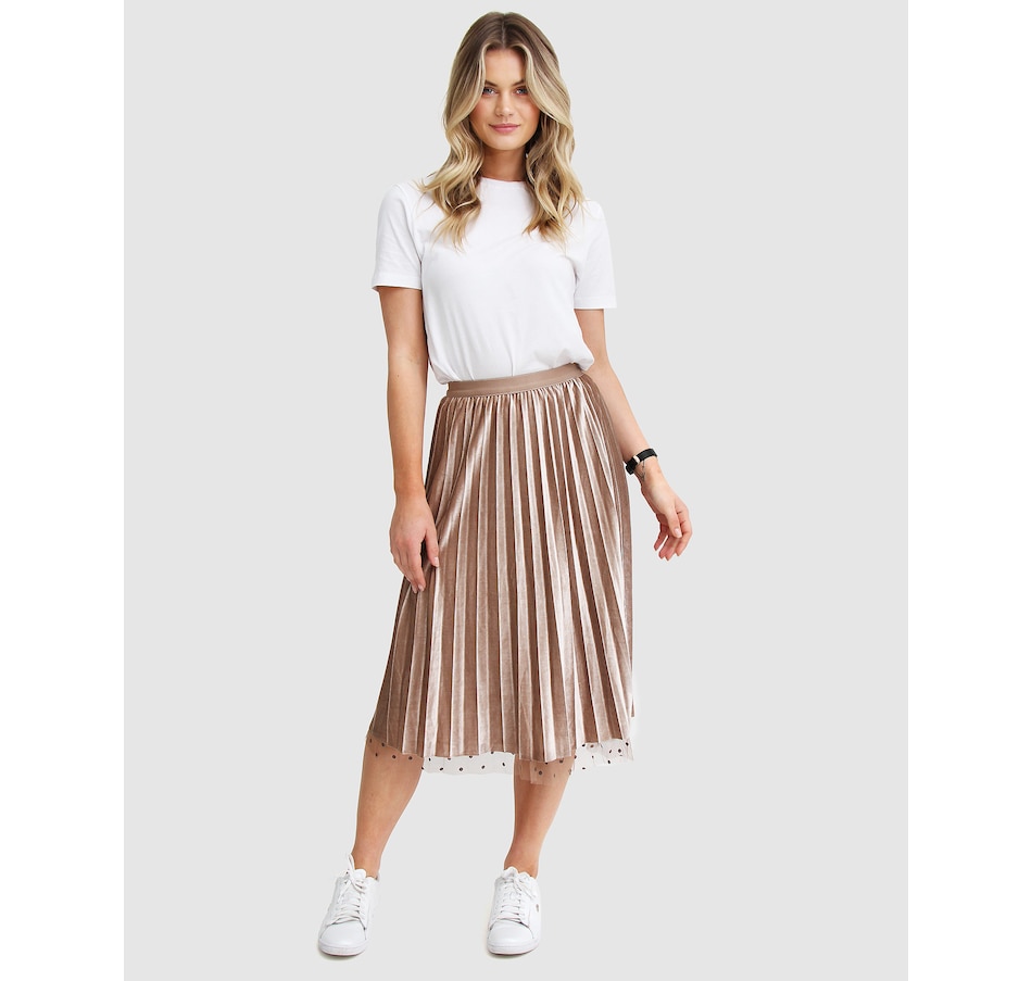 Image 880098_ST02.jpg, Product 880-098 / Price $97.46, belle & bloom Mixed Feeling Reversible Skirt from belle & bloom on TSC.ca's Fashion department