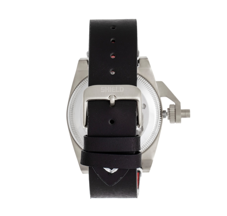 Image 881189_ALTMORE5.jpg, Product 881-189 / Price $137.77, Shield Pascal Leather-Band Men's Diver Watch from Shield on TSC.ca's Jewellery department