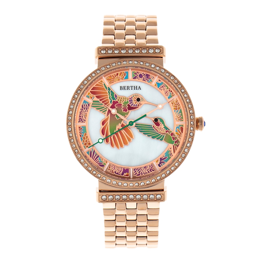 Image 881194_ST01.jpg, Product 881-194 / Price $126.29 - $135.58, Bertha Emily Mother-Of-Pearl Bracelet Watch from Bertha on TSC.ca's Jewellery department