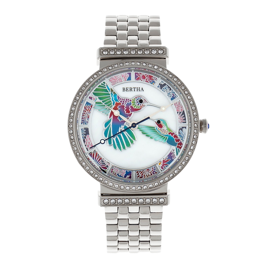 Image 881194_ST02.jpg, Product 881-194 / Price $126.29 - $135.58, Bertha Emily Mother-Of-Pearl Bracelet Watch from Bertha on TSC.ca's Jewellery department