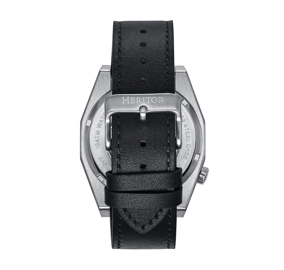 Image 881201_ALTMORE6.jpg, Product 881-201 / Price $163.66, Heritor Automatic Amadeus Semi-Skeleton Leather-Band Watch from Heritor on TSC.ca's Jewellery department