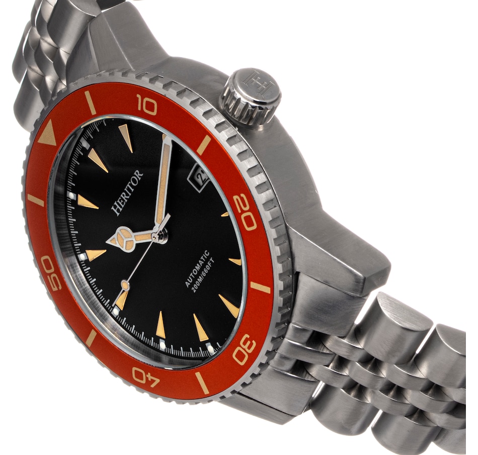 Image 881242_ALTMORE2.jpg, Product 881-242 / Price $164.89, Heritor Automatic Hurst Bracelet Watch w/Date from Heritor on TSC.ca's Jewellery department
